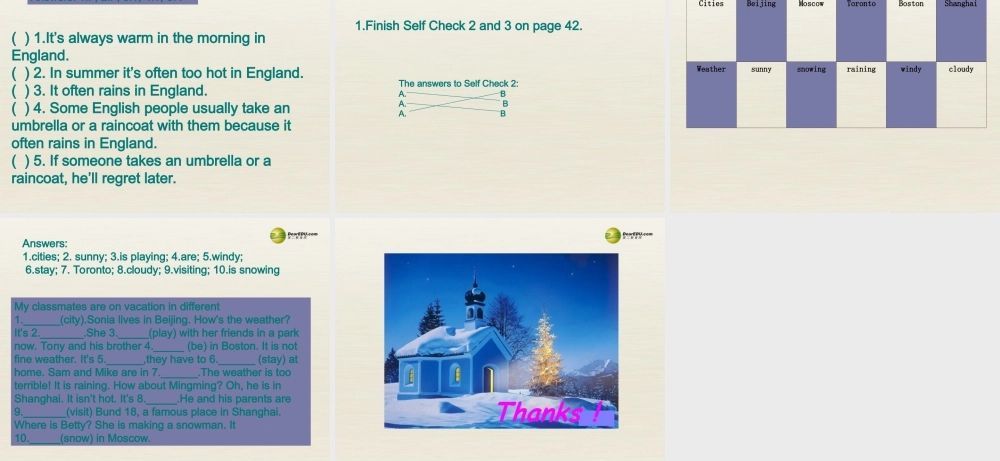 【名校精品】 2Unit 7 It's raining!Period课件2.ppt