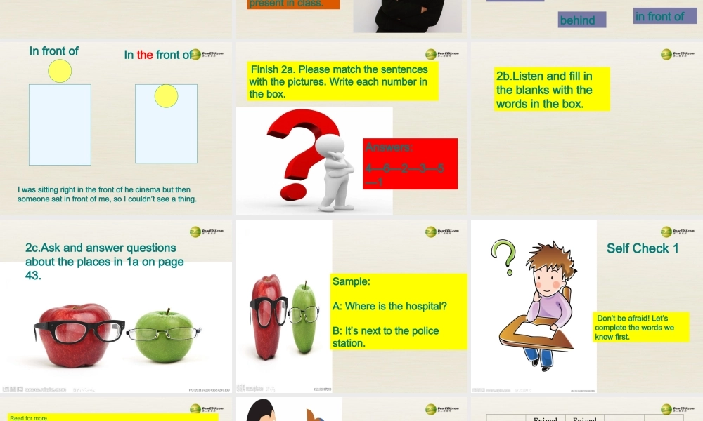 【名校精品】 2Unit 8 Is there a post office near herePeriod课件1.ppt