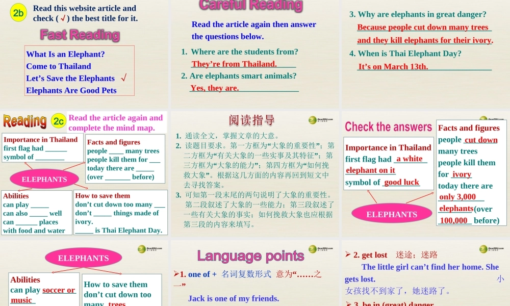 【名校精品】Unit 5 Why do you like pandas课件.ppt