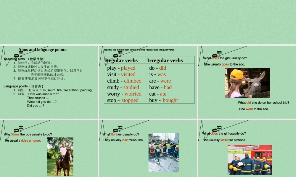 【江苏省】 《Unit 11 How was your school trip》课件3.ppt