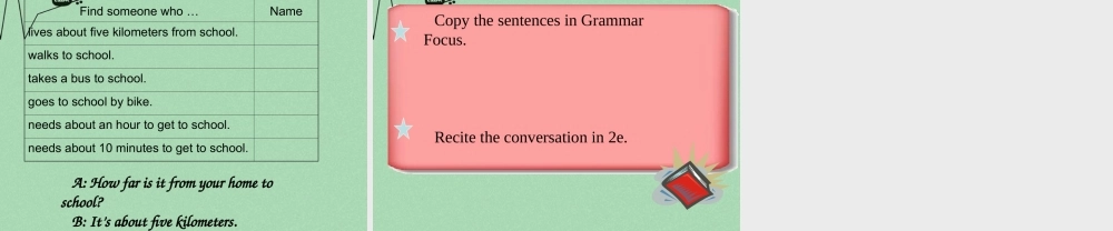 【江苏省】 《Unit 3 How do you get to school》课件2.ppt