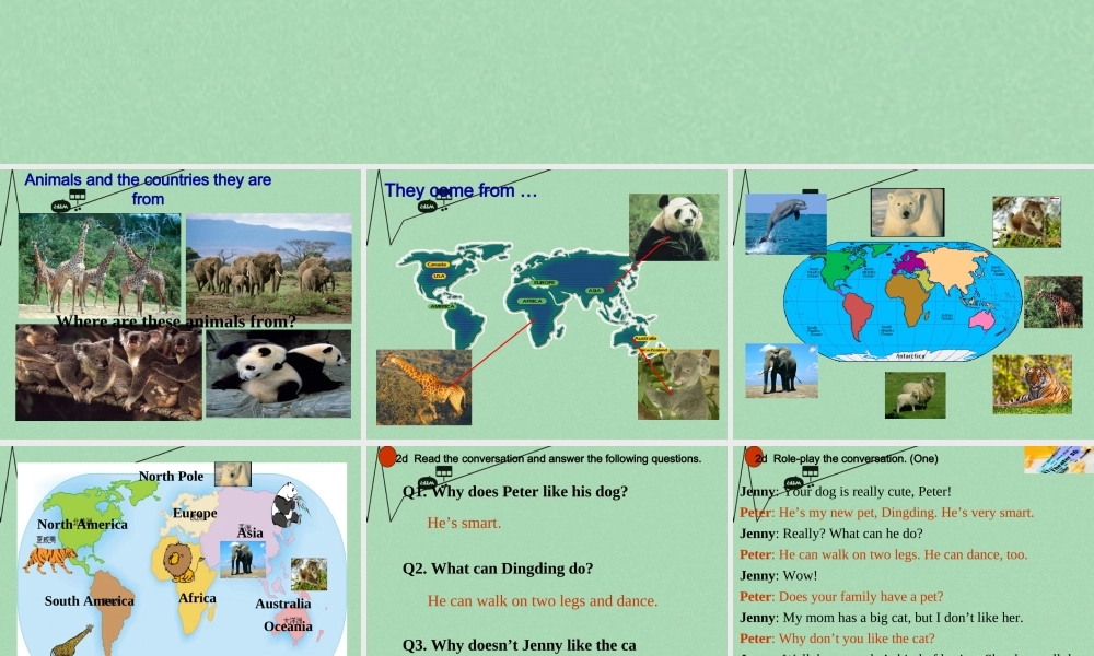 【江苏省】 《Unit 5 Why do you like pandas edited》课件2.ppt