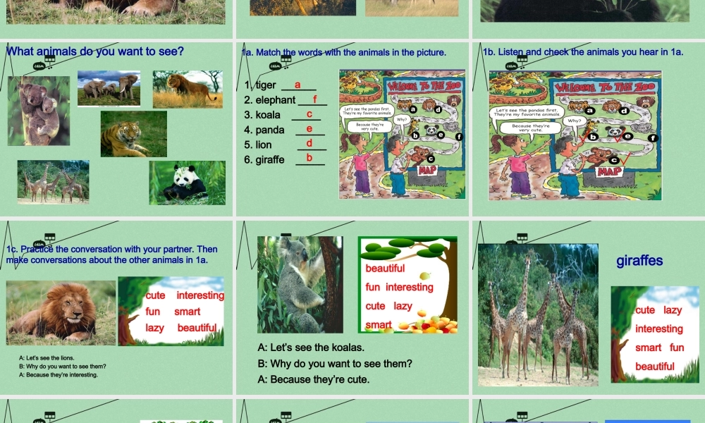 【江苏省】 《Unit 5 Why do you like pandas edited》课件1.ppt