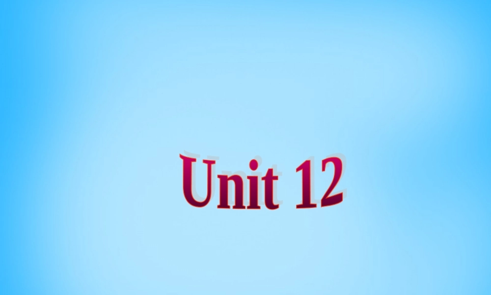 【湖北省】2Unit 12 What did you do last weekend Section A课件1.ppt