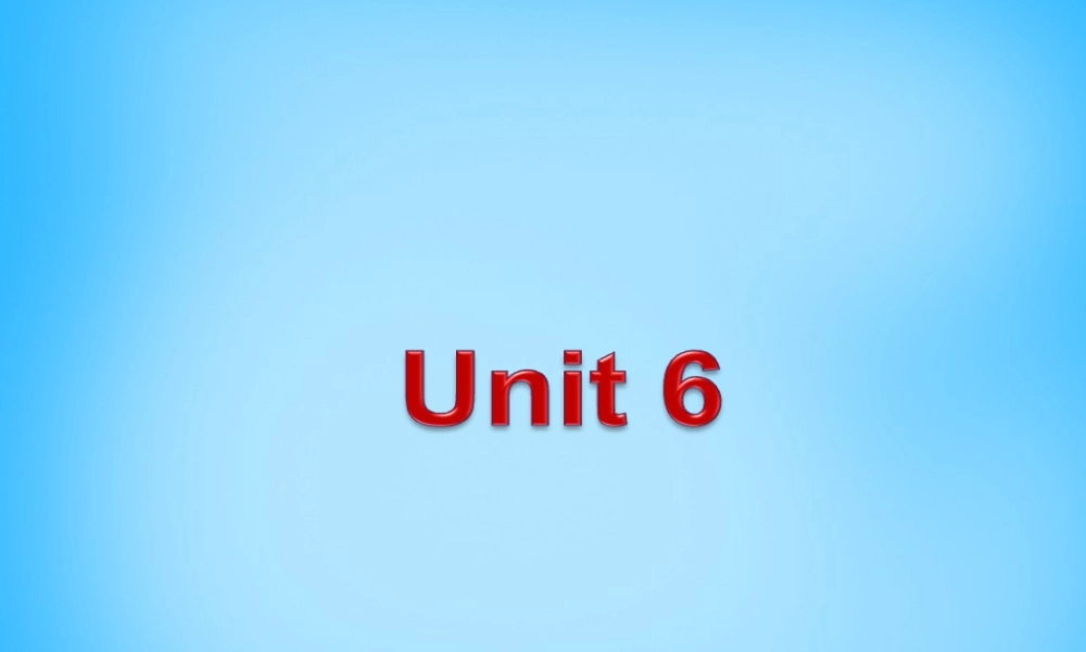 【湖北省】2Unit 6 I'm watching TV Section A课件2.ppt