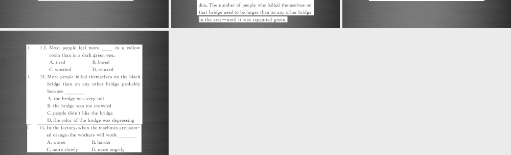 【课堂内外】九年级英语全册 Unit 11 Sad movies make me cry Section B阅读拓展课件.ppt