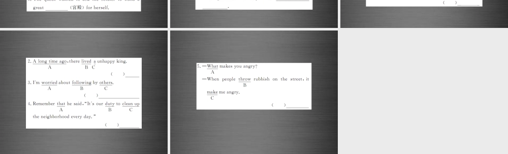 【课堂内外】九年级英语全册 Unit 11 Sad movies make me cry（第2课时）课件.ppt