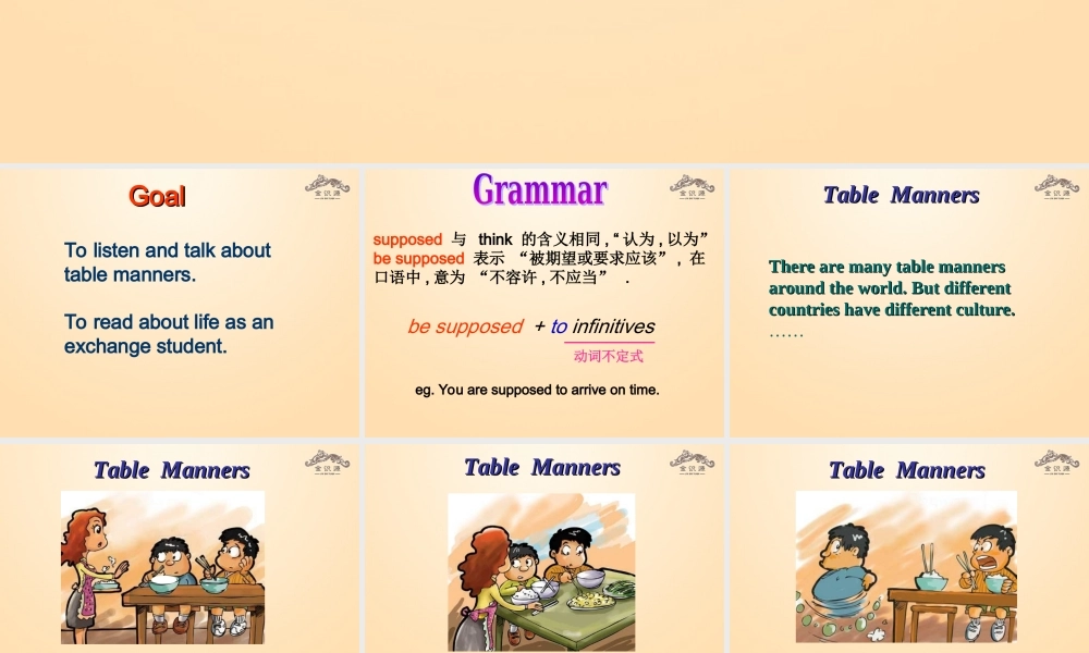 【金识源】九年级英语全册 Unit 10 You’re supposed to shake hands（第3课时）课件.ppt