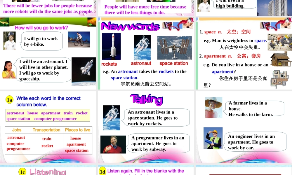 【金识源】八年级英语上册 Unit 7 Will people have robots？（第3课时）课件.ppt