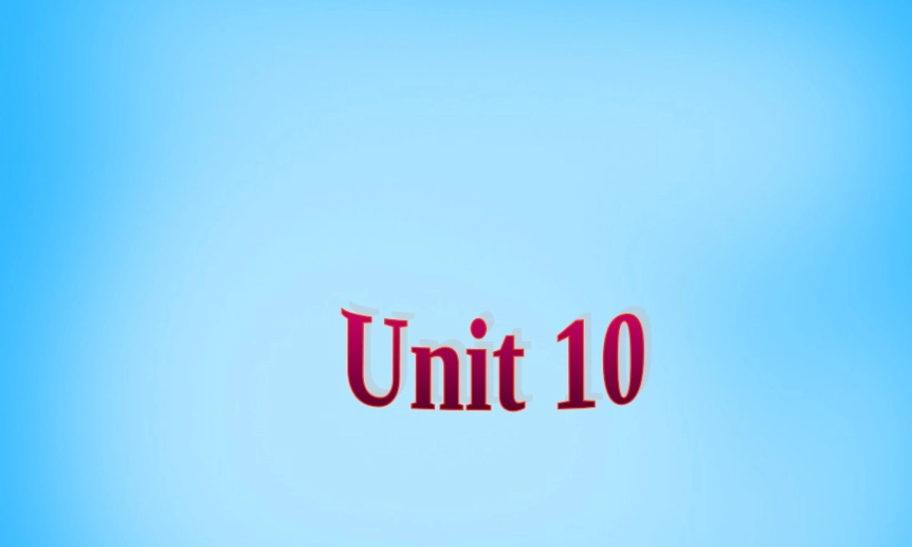 【陕西省】Unit 10 I’d like some noodles课件2.ppt