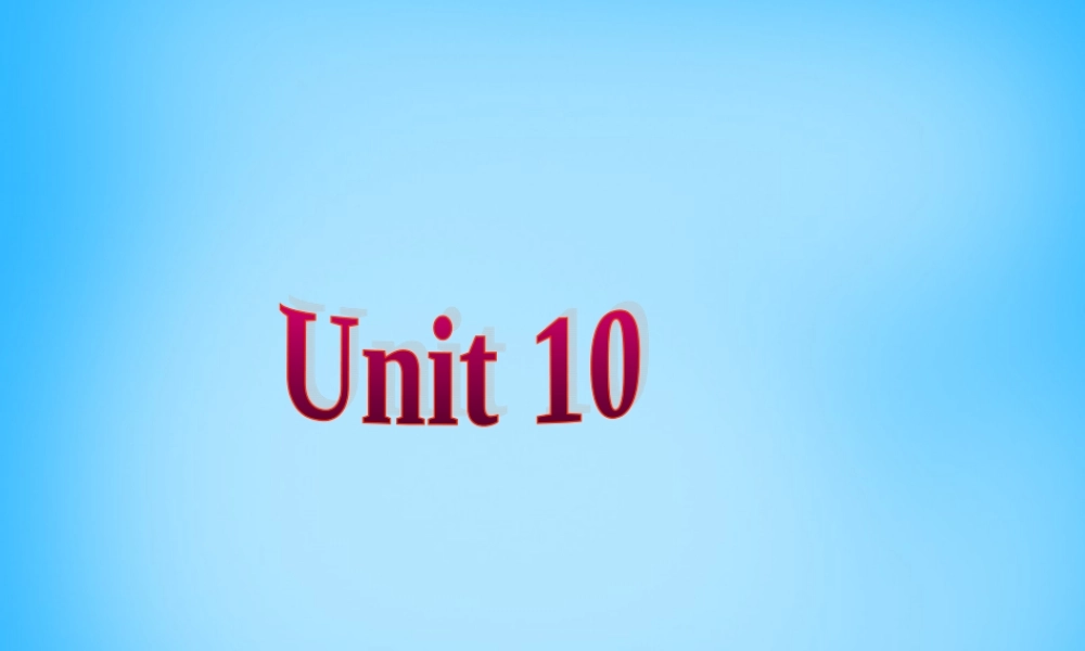 【陕西省】Unit 10 I’d like some noodles课件1.ppt