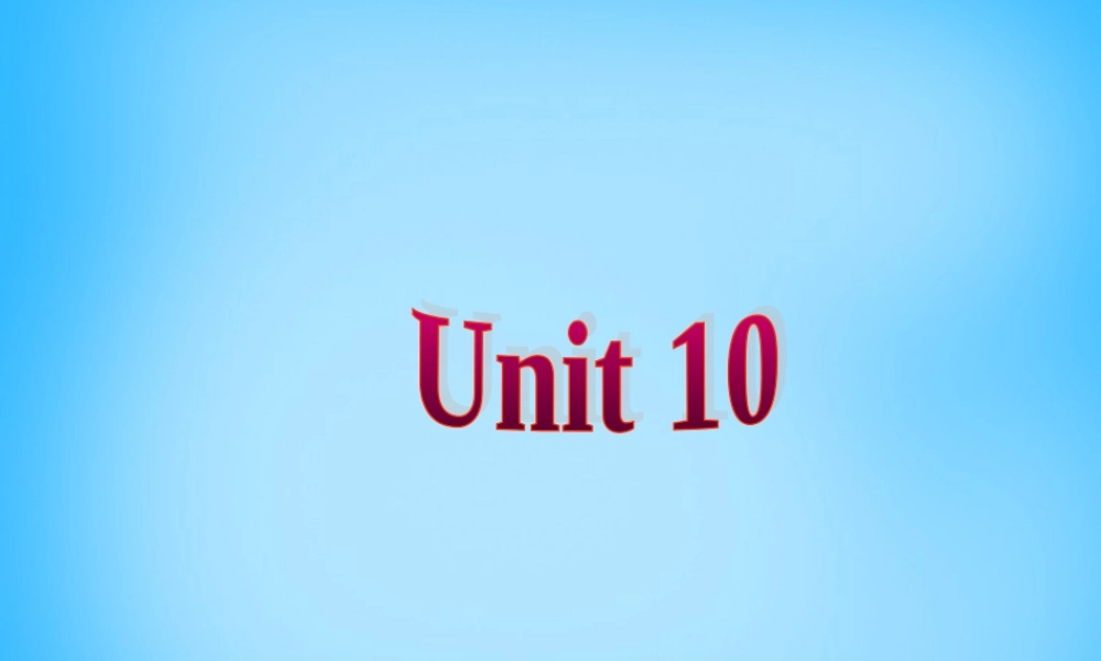 【陕西省】Unit 10 I’d like some noodles课件3.ppt