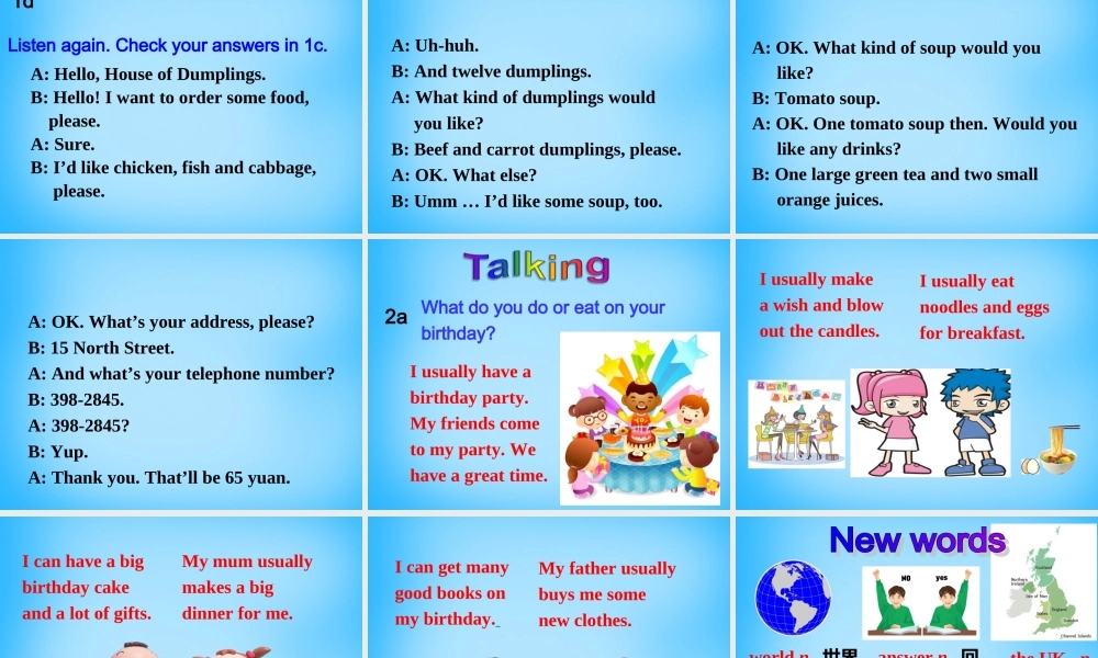 【陕西省】Unit 10 I’d like some noodles课件3.ppt