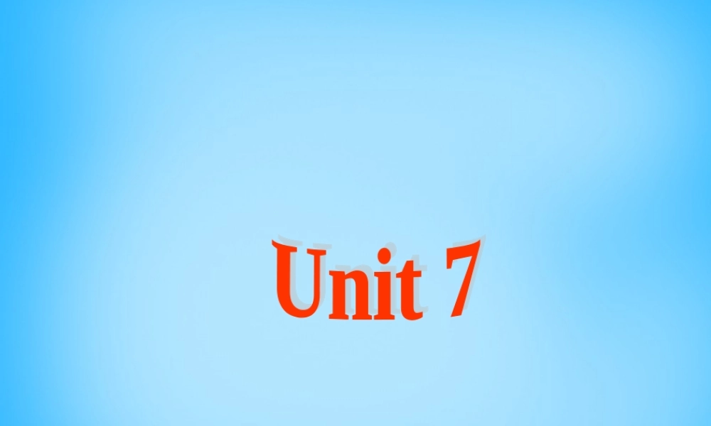 【陕西省】Unit 7 It’s raining课件2.ppt