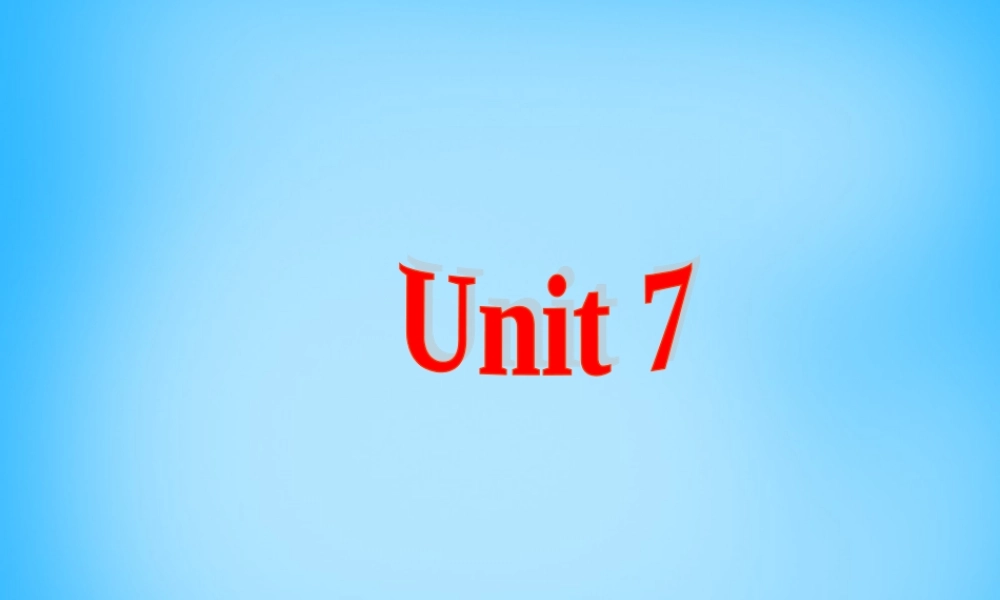 【陕西省】Unit 7 It’s raining课件4.ppt