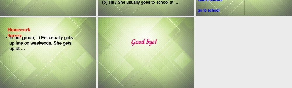 【黑龙江】《Unit 2 What time do you go to school Period 2》课件.ppt