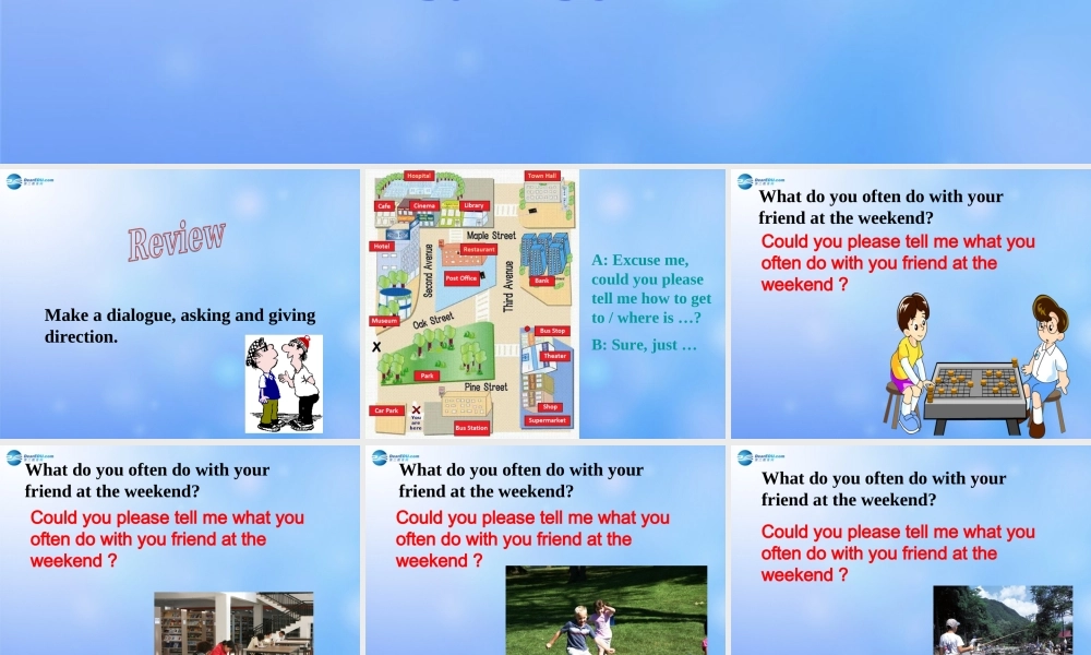 九年级英语全册 Unit 3 Could you please tell me where the restrooms are？Section A 3a-3c课件 （新版）人教新目标版.ppt