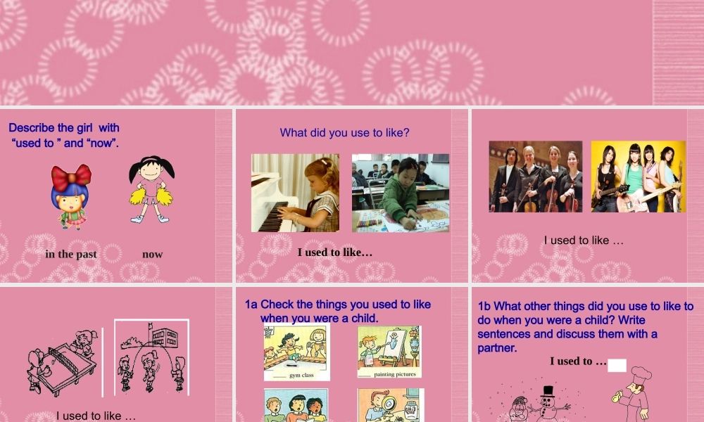 九年级英语全册 Unit 2《I used to be afraid of the dark Section B》课件 人教新目标版.ppt