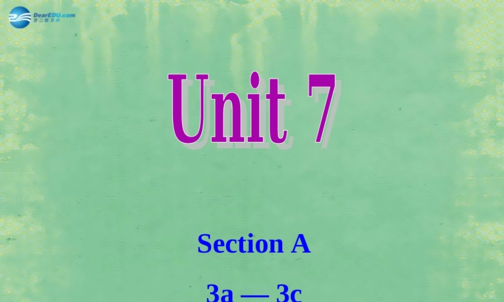 九年级英语全册 Unit 7 Teenagers should be allowed to choose their own clothes Section A（3a-3c）课件.ppt