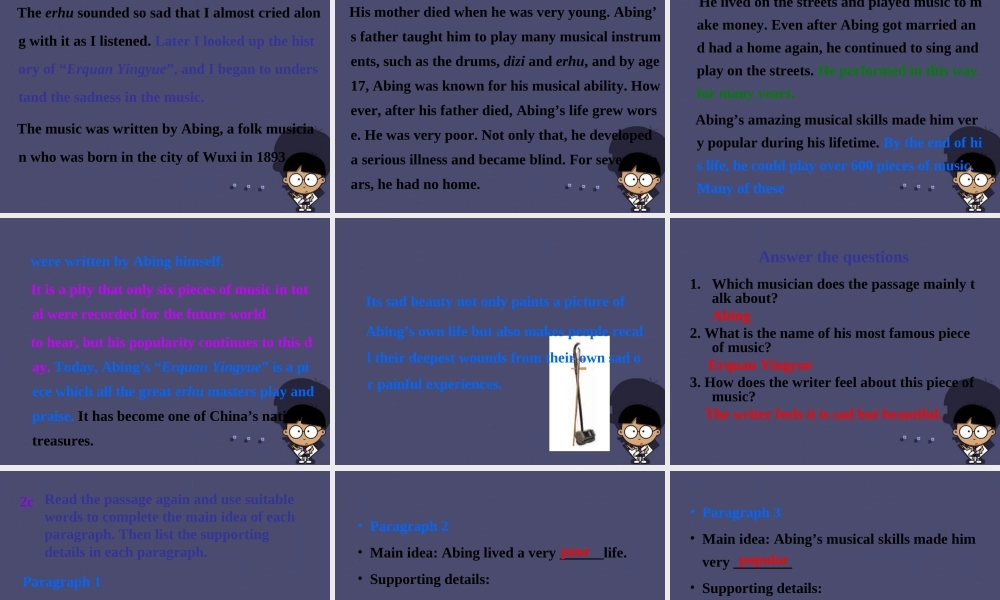 九年级英语全册 Unit 9 I like music that I can dance to Section B 2课件.ppt