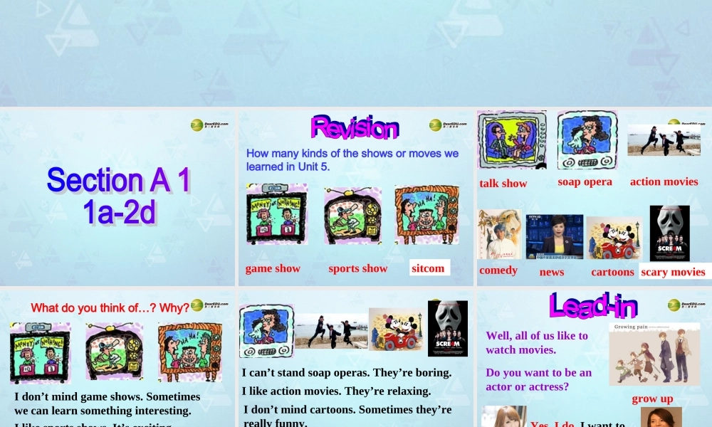 八年级英语上册 Unit 6 I’m going to study computer science Section A 1课件.ppt