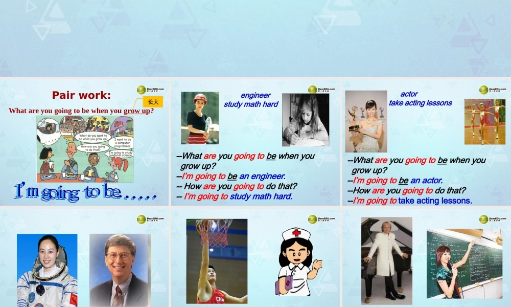 八年级英语上册 Unit 6 I’m going to study computer science Section A-2a-2c课件.ppt