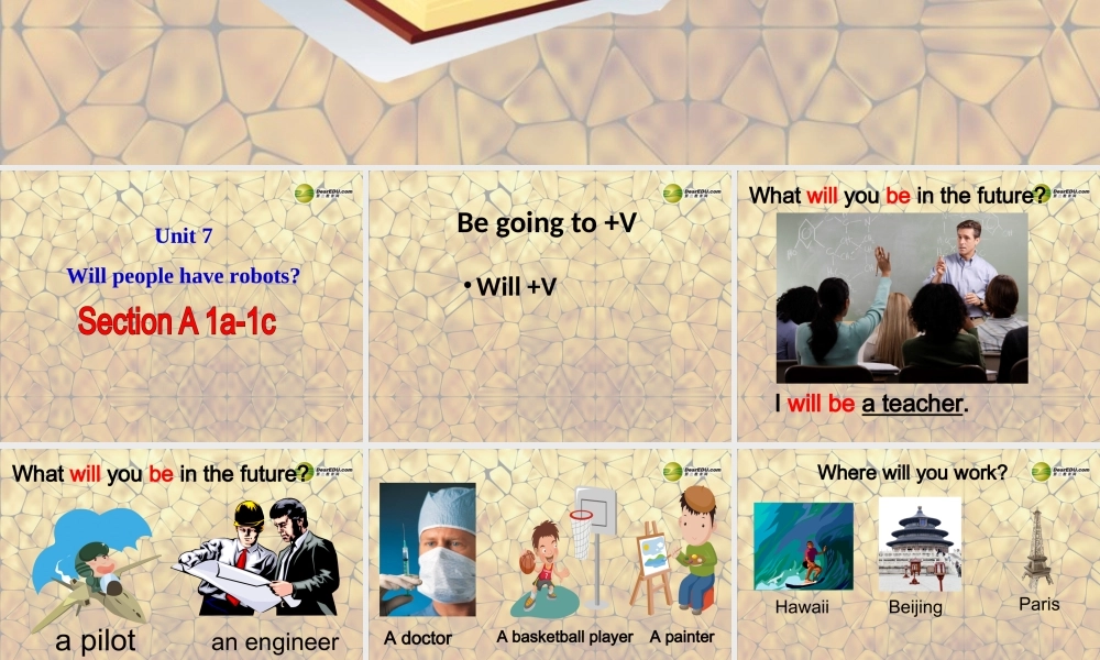 八年级英语上册 Unit 7 Will people have robots Section A-1a-1c课件.ppt