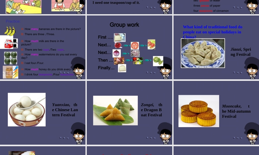 八年级英语上册 Unit 8 How do you make a banana milk shake Section B 3课件.ppt