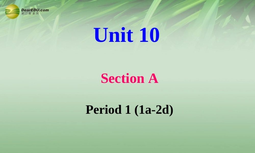 八年级英语下册 Unit 10 I've had this bike for three years课件1 .ppt