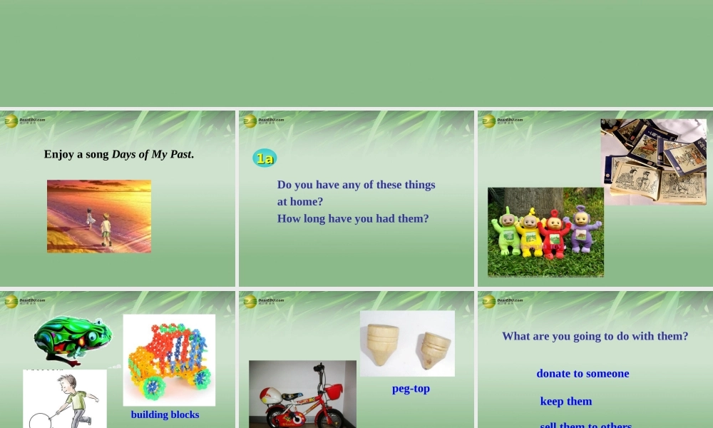 八年级英语下册 Unit 10 I've had this bike for three years课件1 .ppt