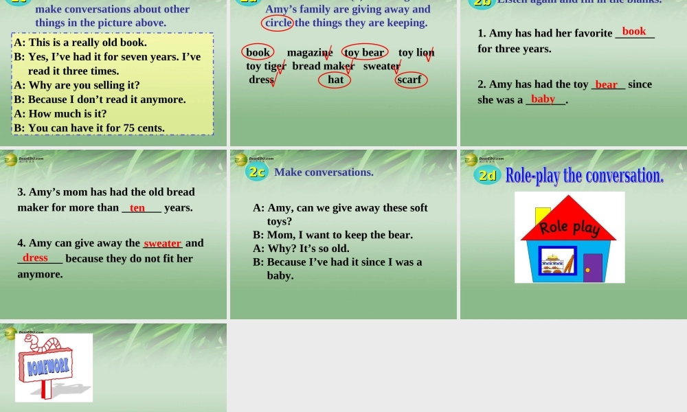 八年级英语下册 Unit 10 I've had this bike for three years课件1 .ppt