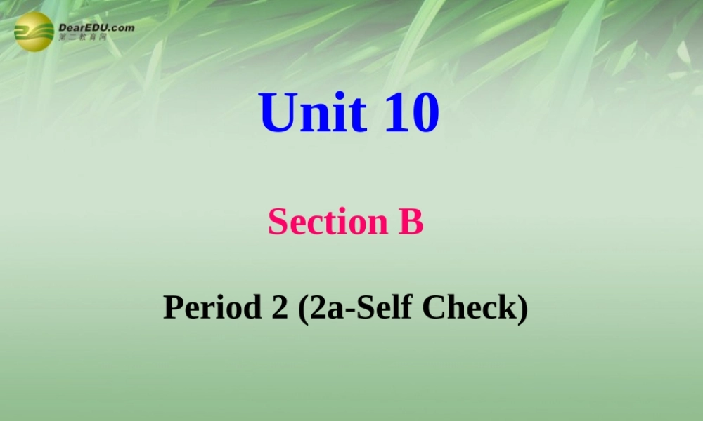 八年级英语下册 Unit 10 I've had this bike for three years课件4 .ppt