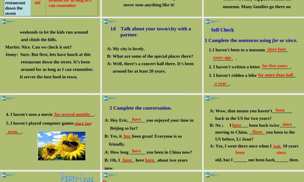 八年级英语下册 Unit 10 I`ve had this bike for three years课件1 .ppt