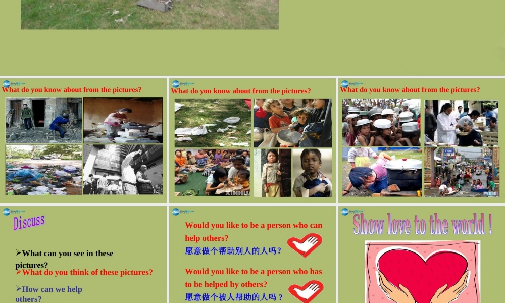 八年级英语下册 Unit 2 I’ll help to clean up the city parks课件1 .ppt