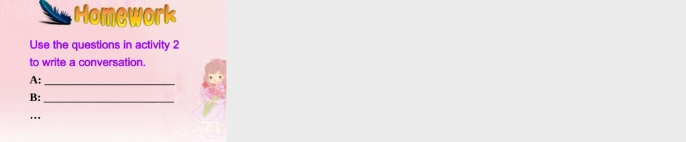 八年级英语下册 Unit 3 Could you please clean your room？Section B(3a-Self check)精品课件 .ppt