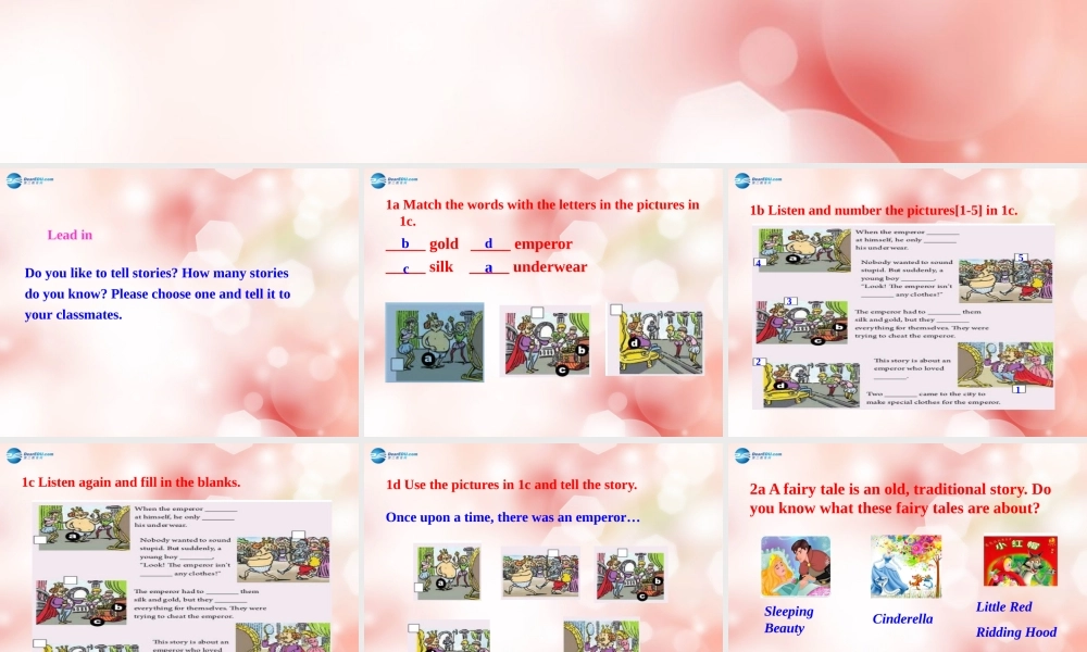 八年级英语下册 Unit 6 An old man tried to move the mountains Section B教学课件 .ppt