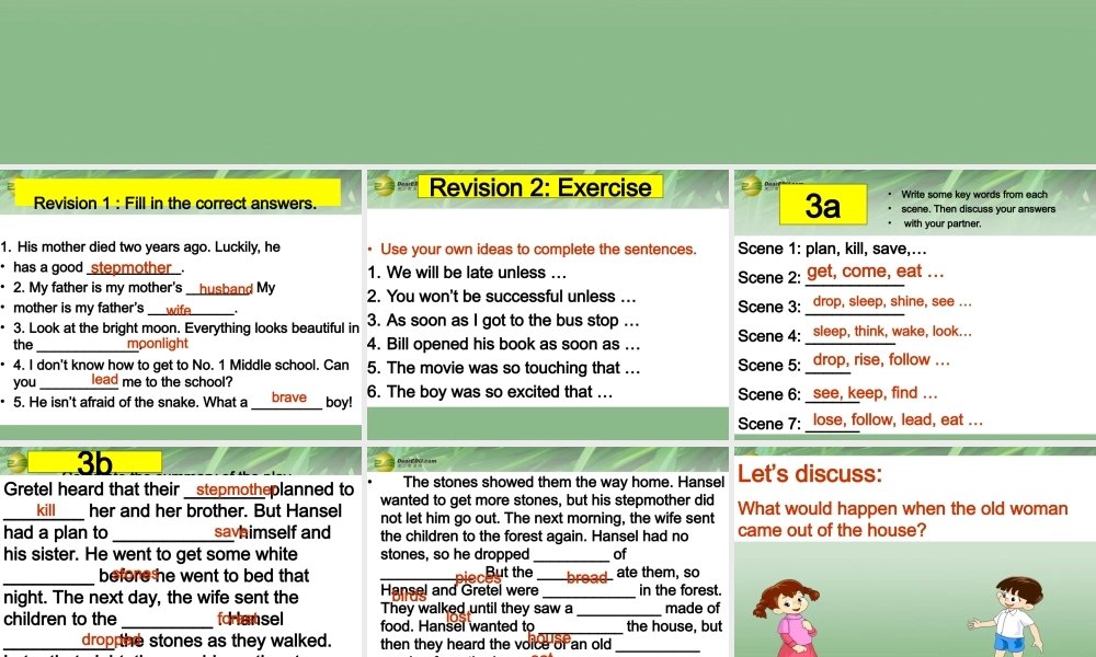 八年级英语下册 Unit 6 An old man tried to move the mountains课件5 .ppt