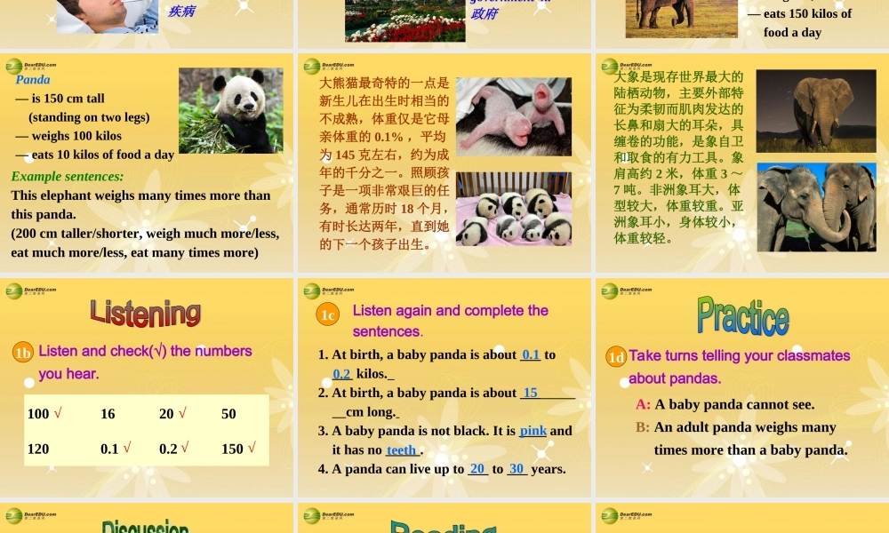 八年级英语下册 Unit 7 What’s the highest mountain in the world？Section B(1a-2e)精品课件 .ppt