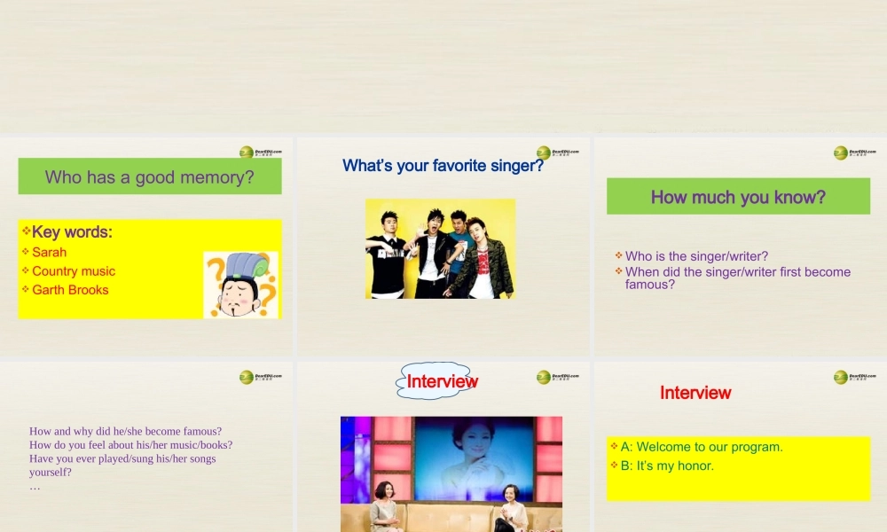 八年级英语下册 Unit 8 Have you read Treasure Island yet Period 4课件 .ppt