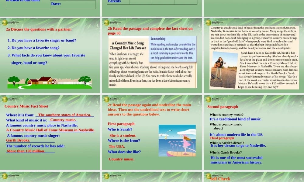 八年级英语下册 Unit 8 Have you read Treasure Island yet Section B课件 .ppt