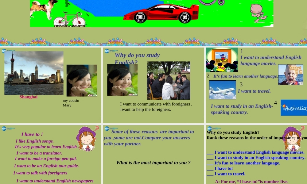 八年级英语下册 Unit 9 Have you ever been to a museum课件2 .ppt