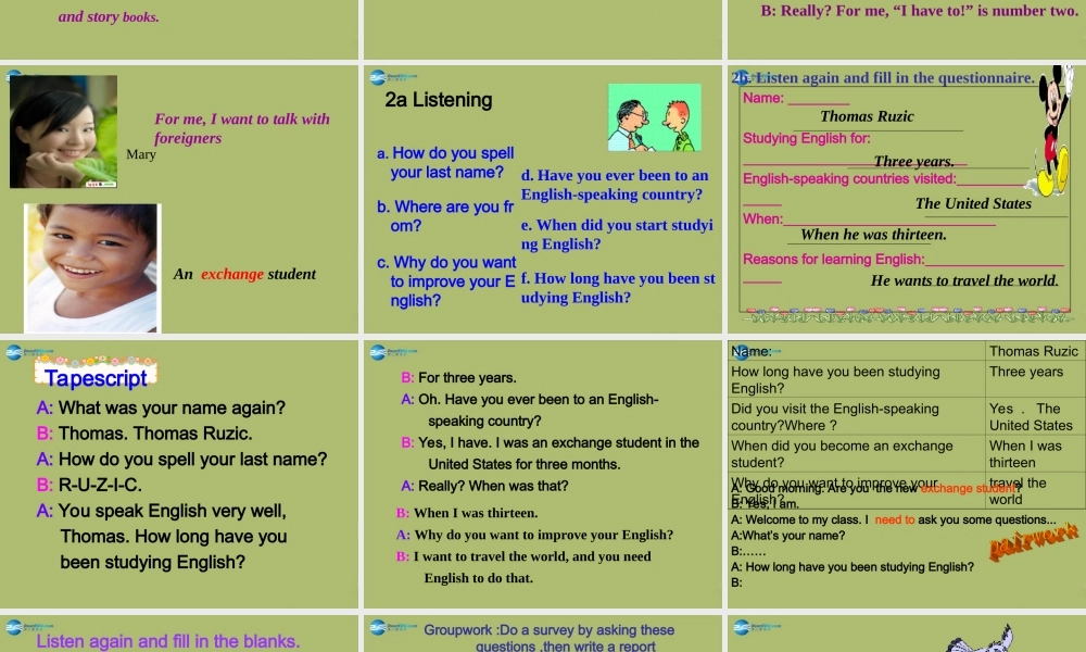 八年级英语下册 Unit 9 Have you ever been to a museum课件2 .ppt