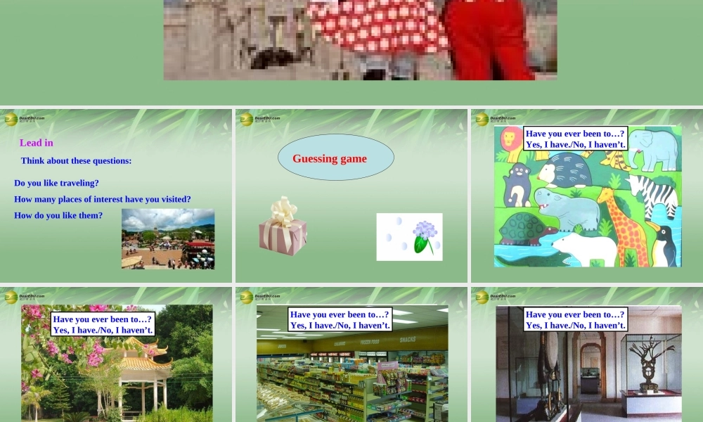 八年级英语下册 Unit 9 Have you ever been to a museum Section A课件 .ppt