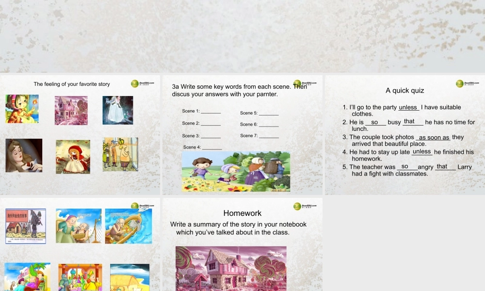 八年级英语下册《Unit 6 An old man tried to move the mountains》Section B 3a-3b（含Self Check）课件 .ppt