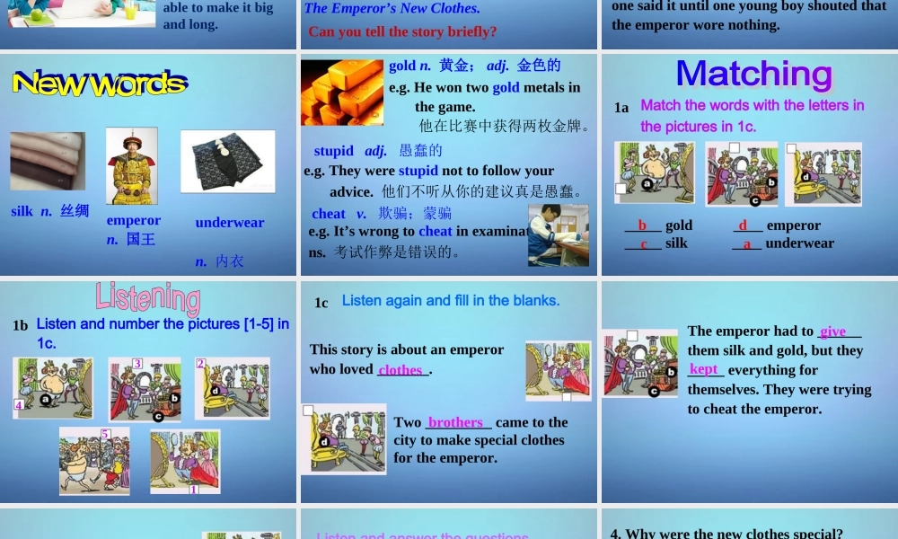 吉林省舒兰市第一中学八年级英语下册 Unit 6 An old man tried to move the mountains Section B Period 3课件 .ppt