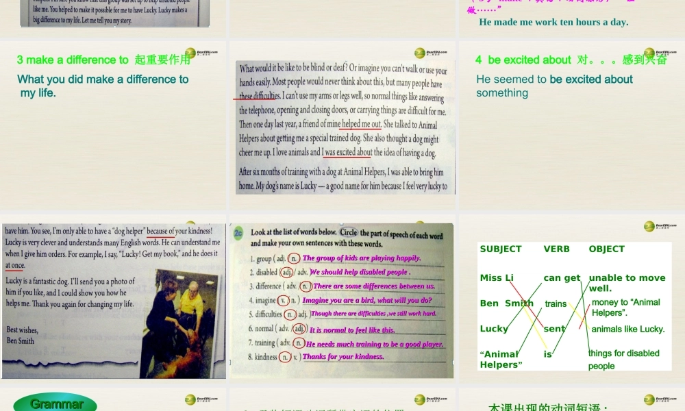 季八年级英语下册 Unit 2 I'll help to clean up the city parks Section B课件 .ppt