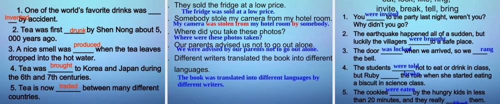 山东省滕州市滕西中学九年级英语全册 Unit 6 When was it invented Section A（3a-4c）课件.ppt