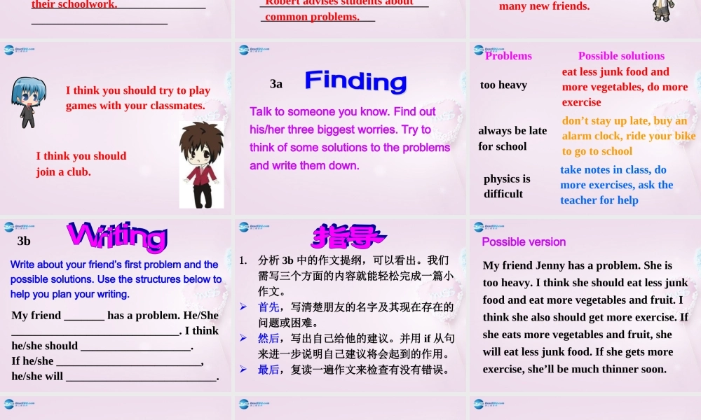 山东省邹平县实验中学八年级英语上册 Unit 10 If you go to the party you’ll have a great time slefcheck课件.ppt