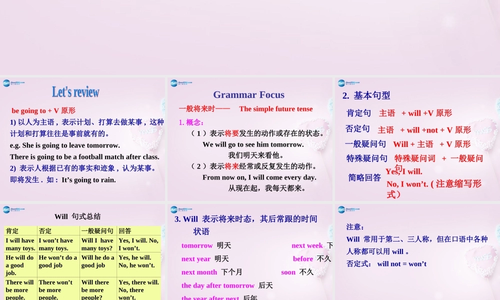山东省邹平县实验中学八年级英语上册 Unit 7 Will people have robots Grammar--3a课件.ppt