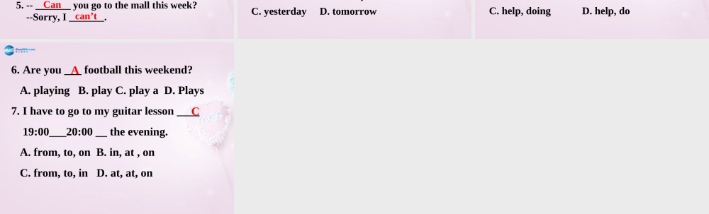 山东省邹平县实验中学八年级英语上册 Unit 9 Can you come to my party（第1课时）课件.ppt